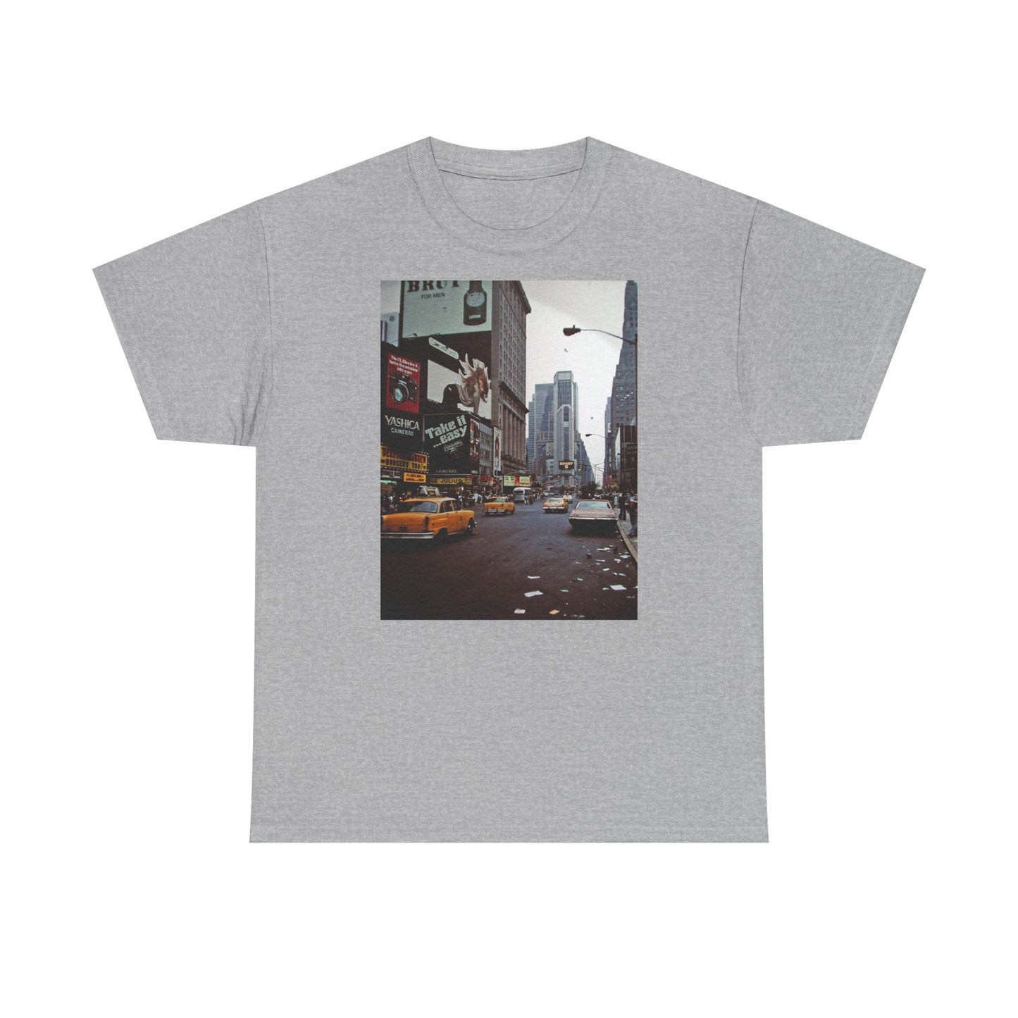 New York retro vintage supreme style Heavy Cotton Tee
