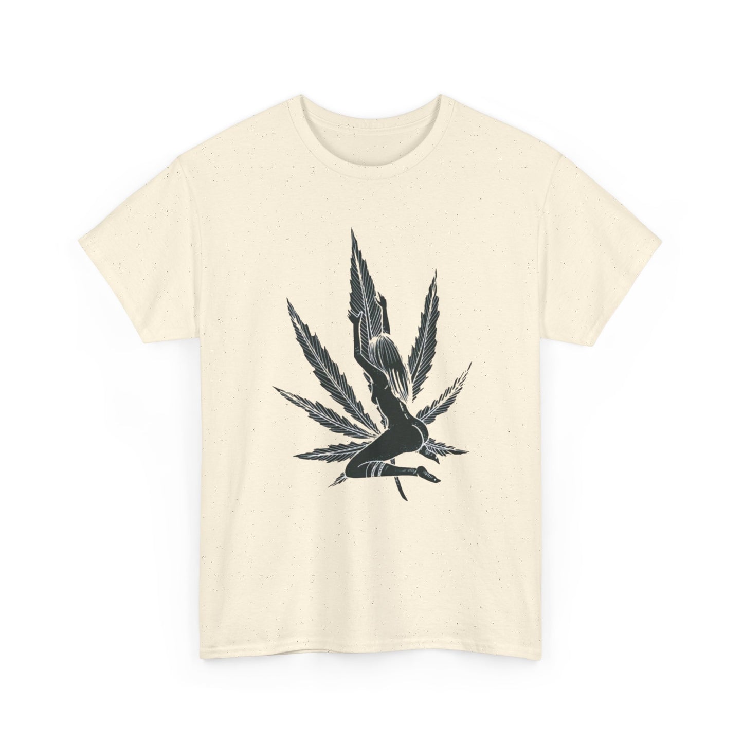 Beautiful Weed Leaf Model T Shirt S-5XL NEW Unisex Cotton Tee