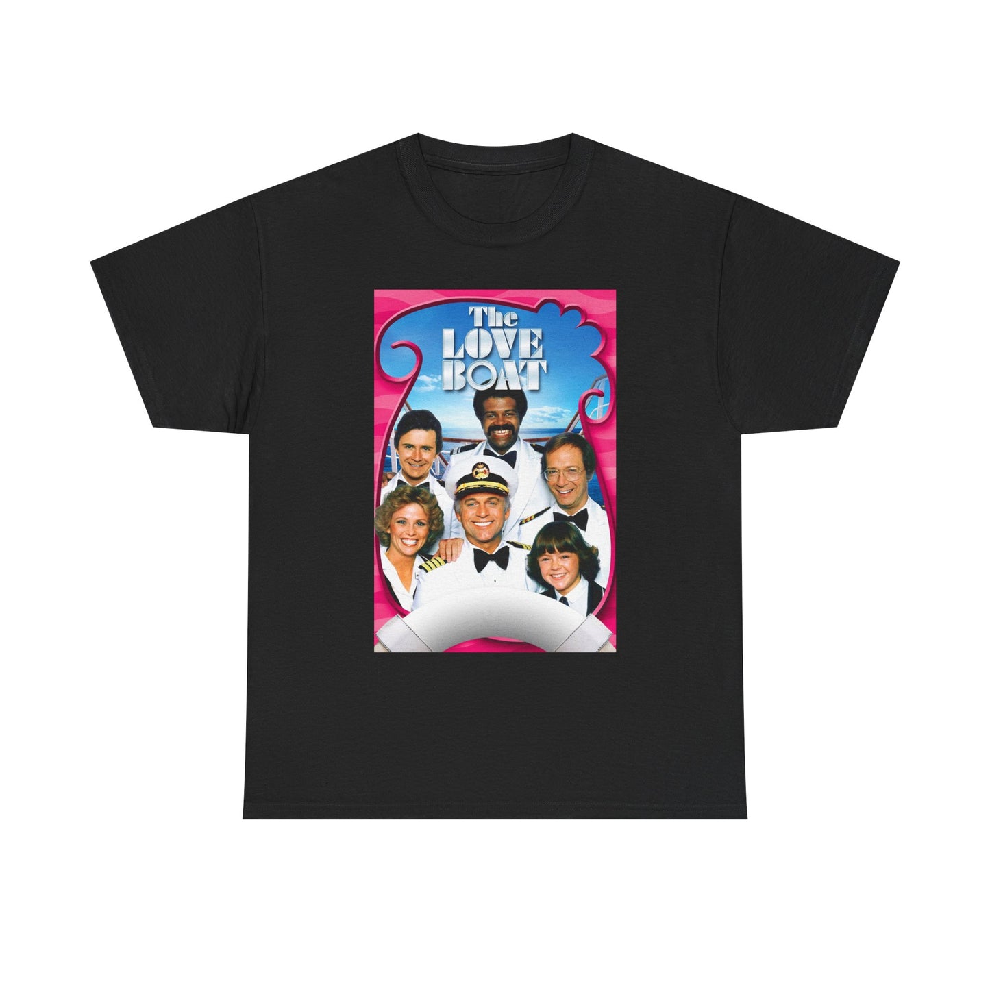 The Love Boat Graphic T Shirt Vintage Tv Show Unisex Heavy Cotton Tee