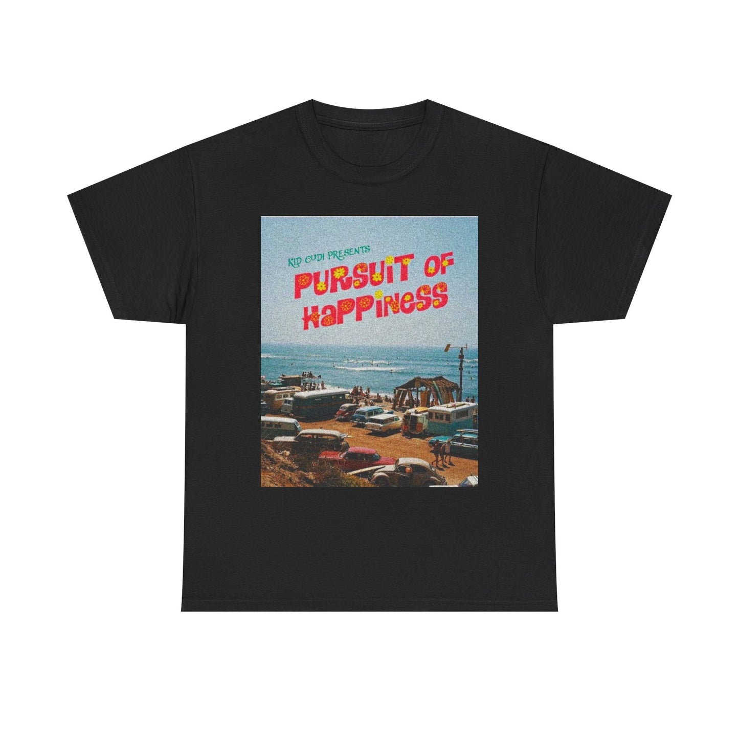 Pursuit Of Happiness Graphic T Shirt Unisex Heavy Cotton Tee Gift