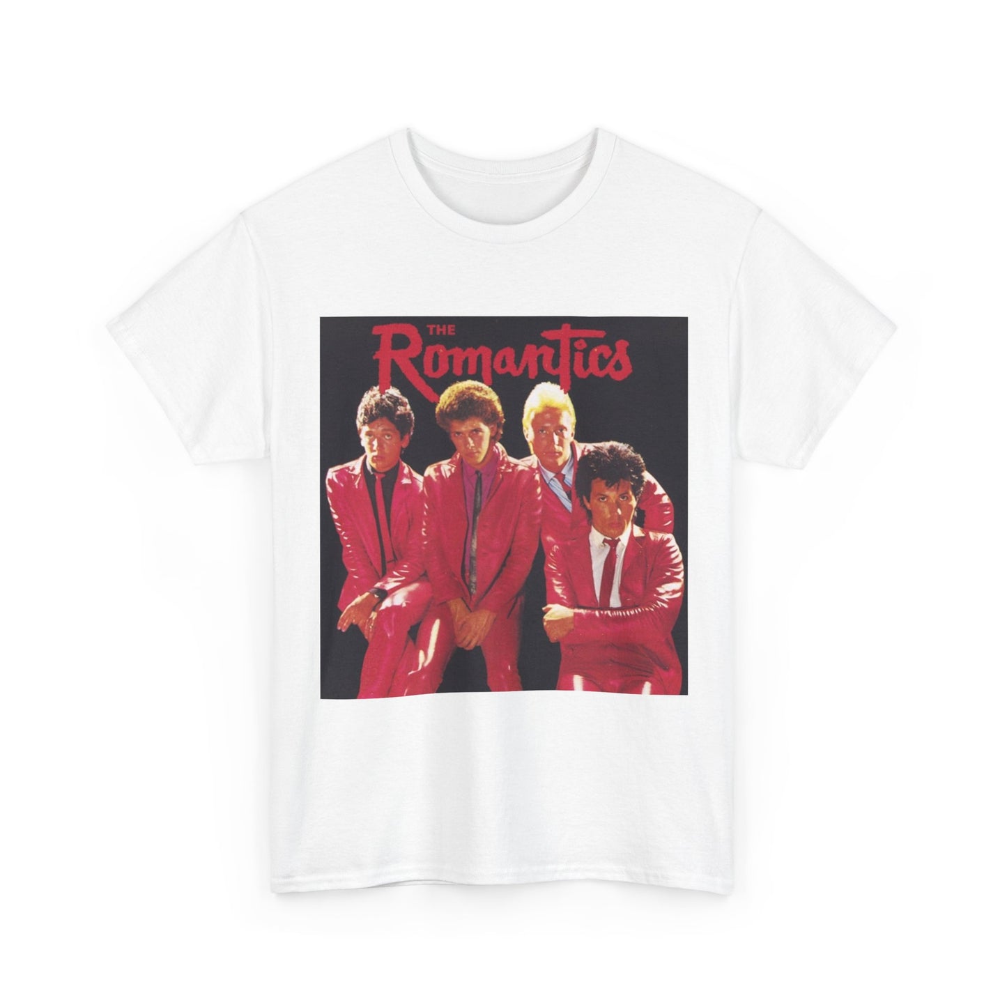 The Romantics Tshirt Vintage Band Poster Retro Unisex Heavy Cotton Tee