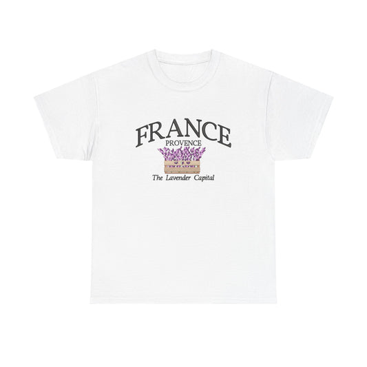 France Province Graphic T Shirt NEW Unisex Heavy Cotton Tee