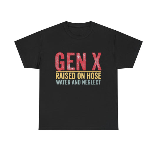 Gen X Funny Graphic T Shirt Unisex Heavy Cotton Tee