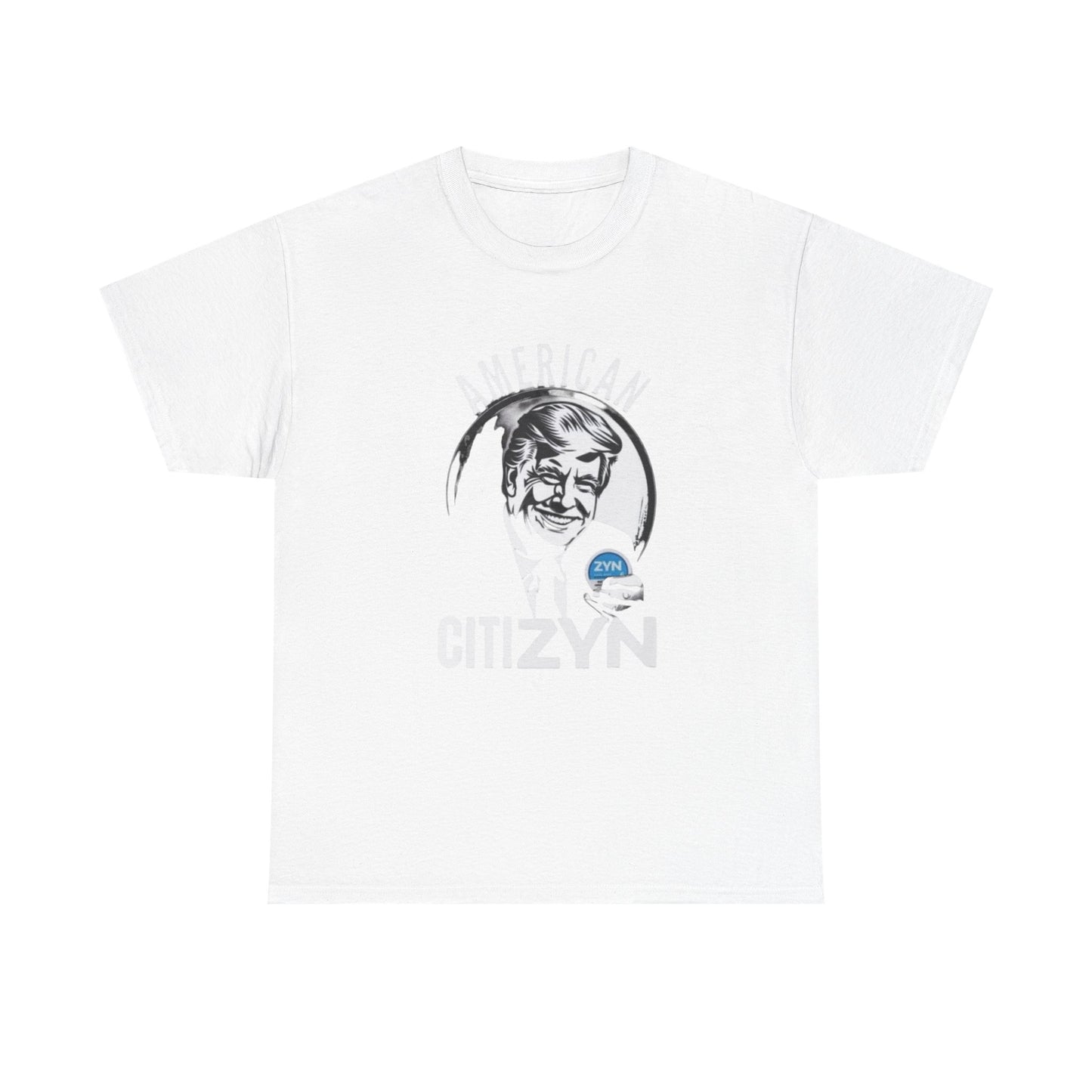 ZYN T-shirt funny Trump Shane Gillis Tucker Newport graphic Heavy Cotton Tee