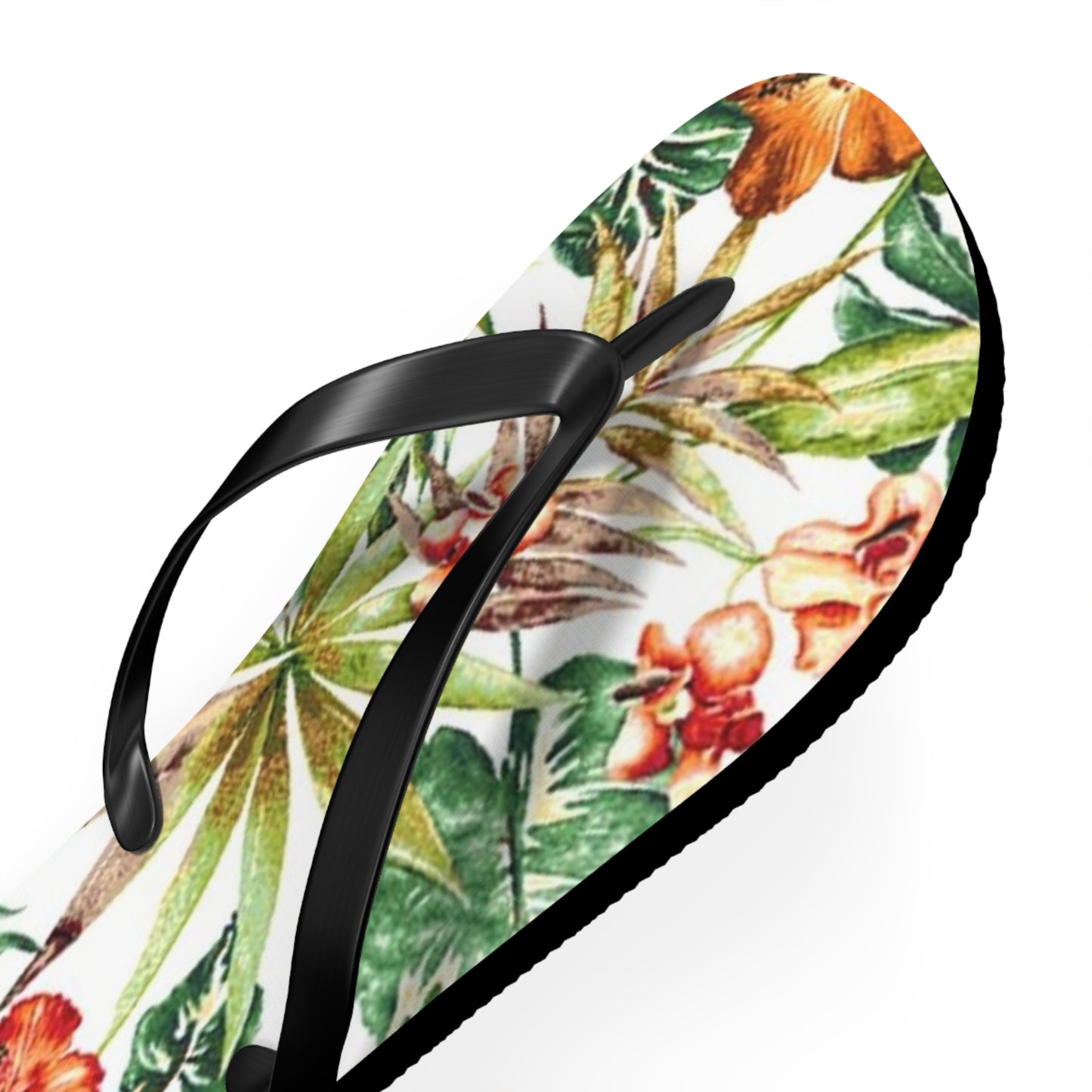 Waves And Sun Sandals Tropical Graphic Summer Flip Flops Slides BRAND NEW