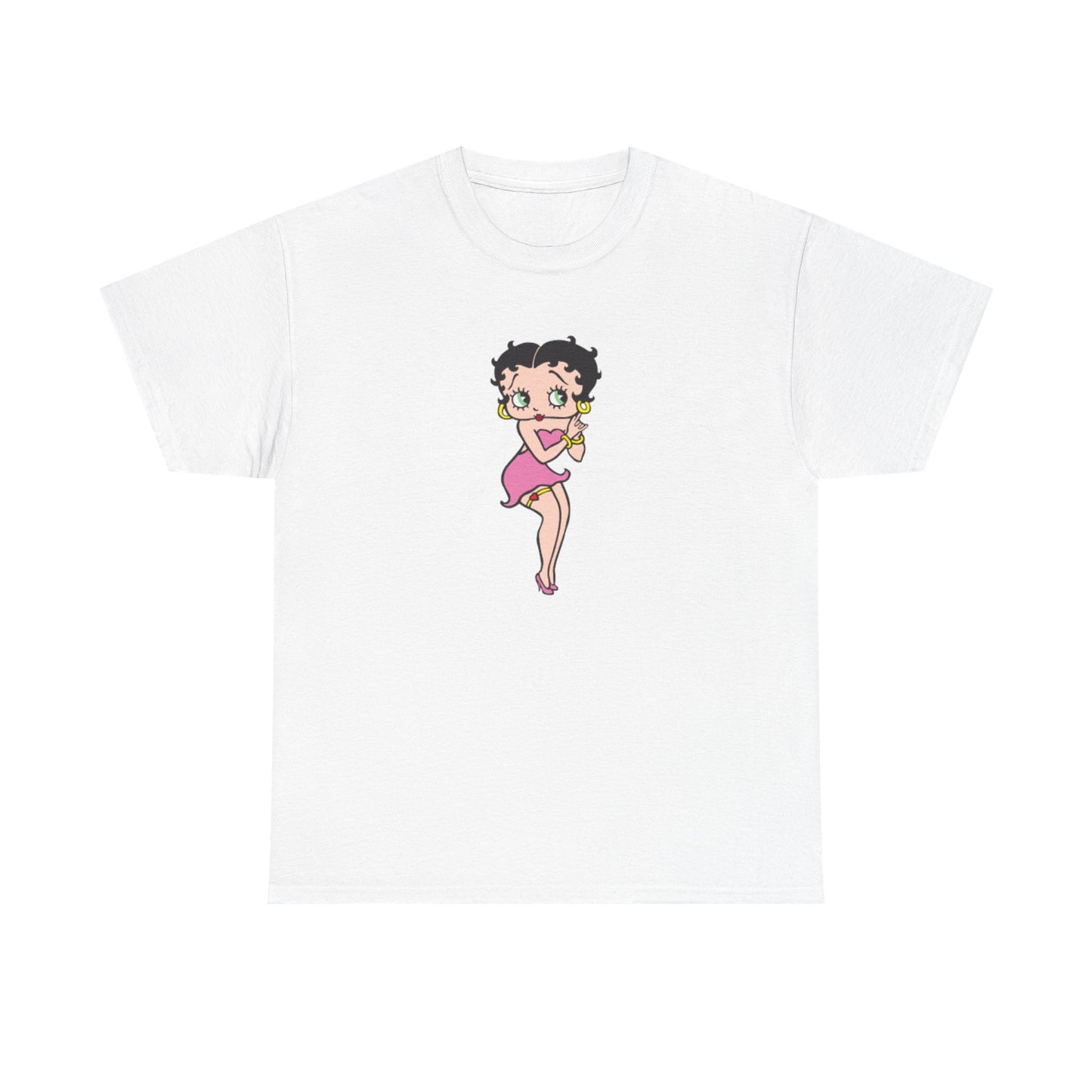 Betty Boop Graphic T Shirt Vintage Retro Art Unisex Heavy Cotton Tee 6