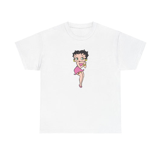 Betty Boop Graphic T Shirt Vintage Retro Art Unisex Heavy Cotton Tee 6