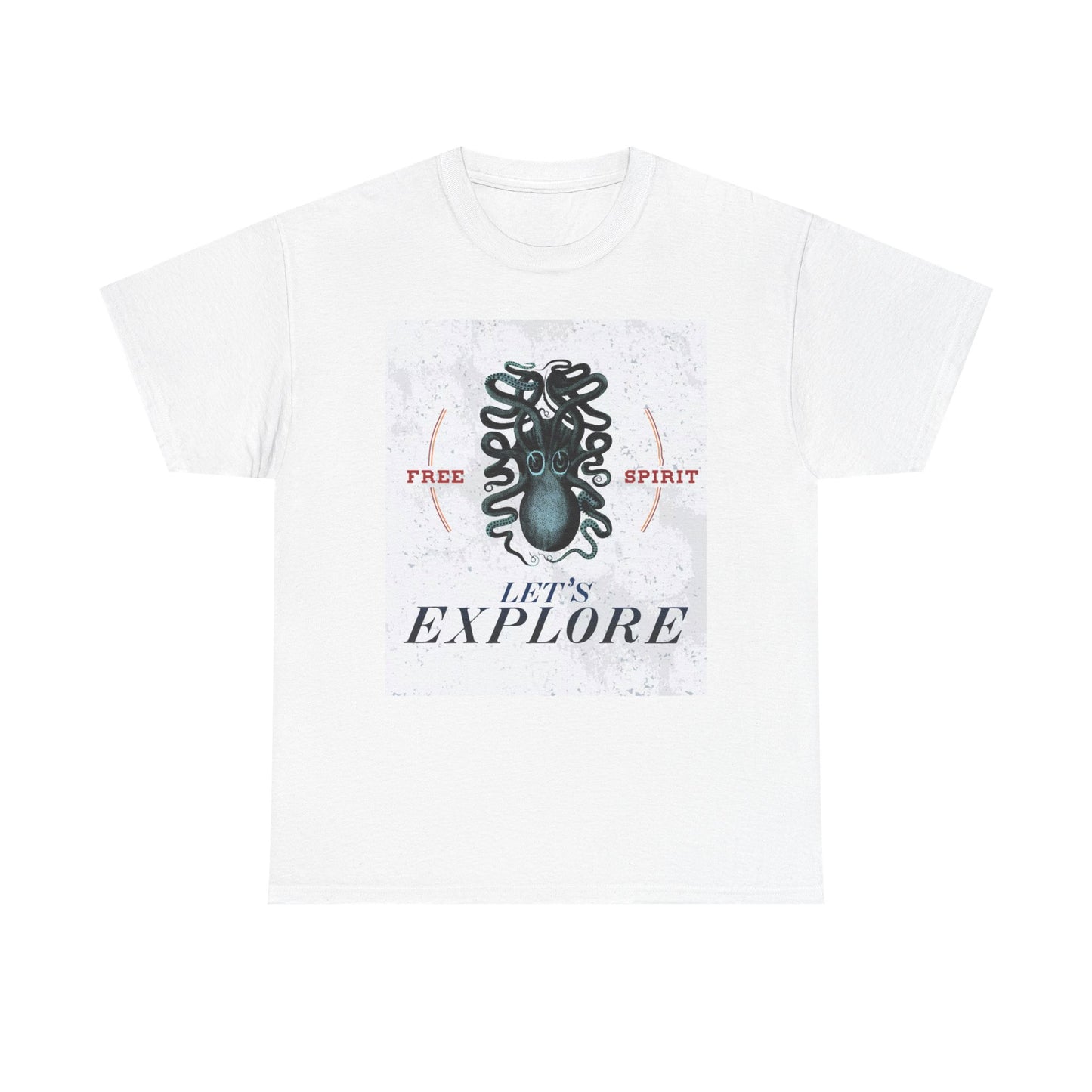 Lets Explore Graphic T Shirt Unisex Heavy Cotton Tee