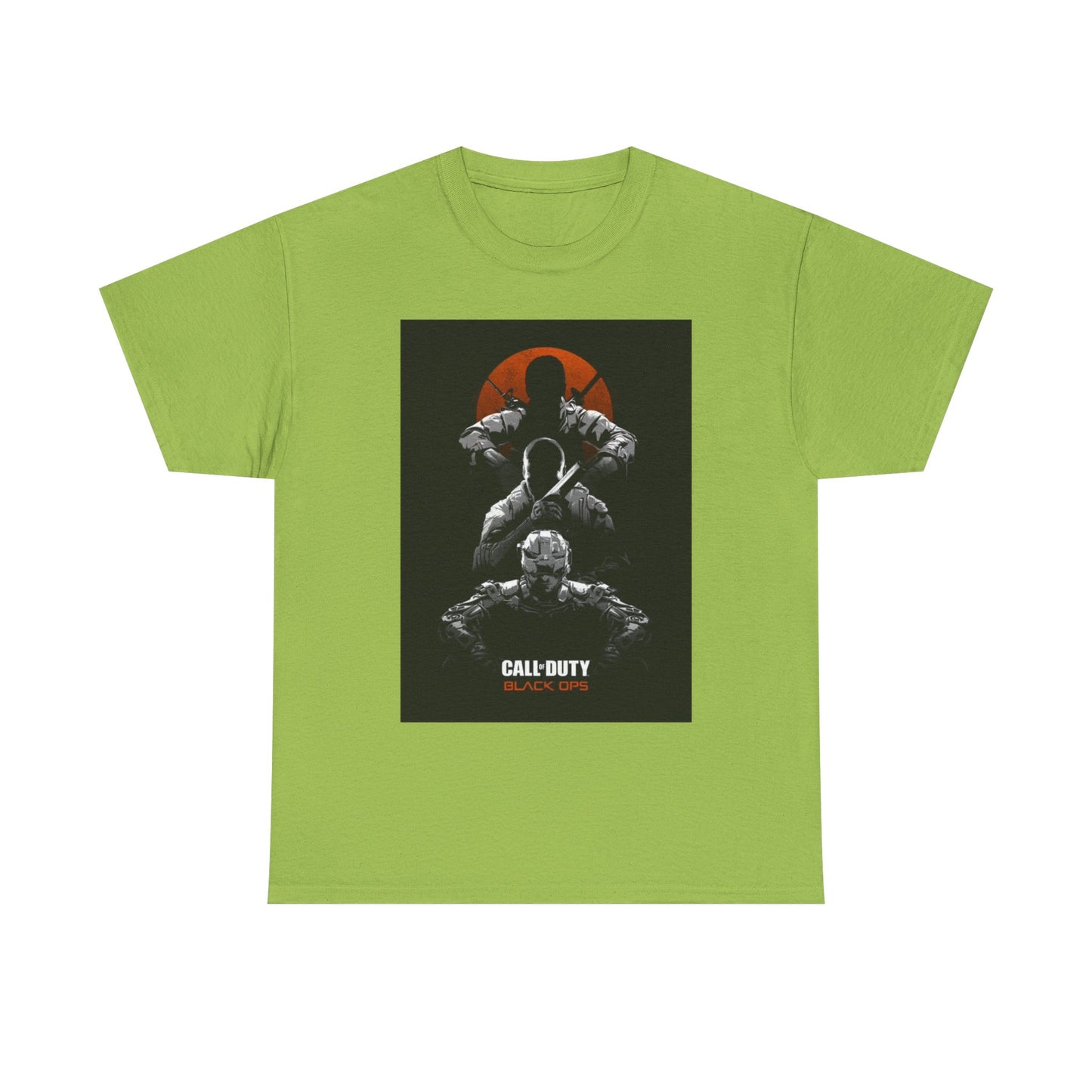 Call of Duty Black OPS Tshirt Retro gamer Xbox gaming Unisex Heavy Cotton Tee