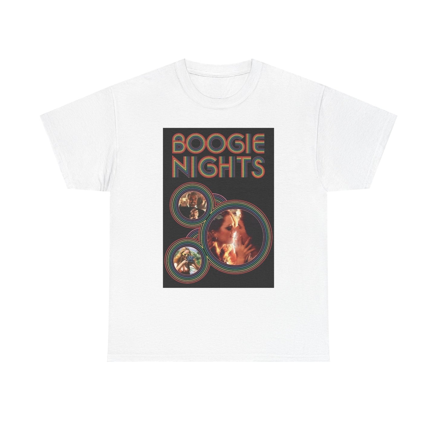 Boogie Nights Shirt Vintage Movie Poster Graphic Retro 90s Unisex Heavy Cotton