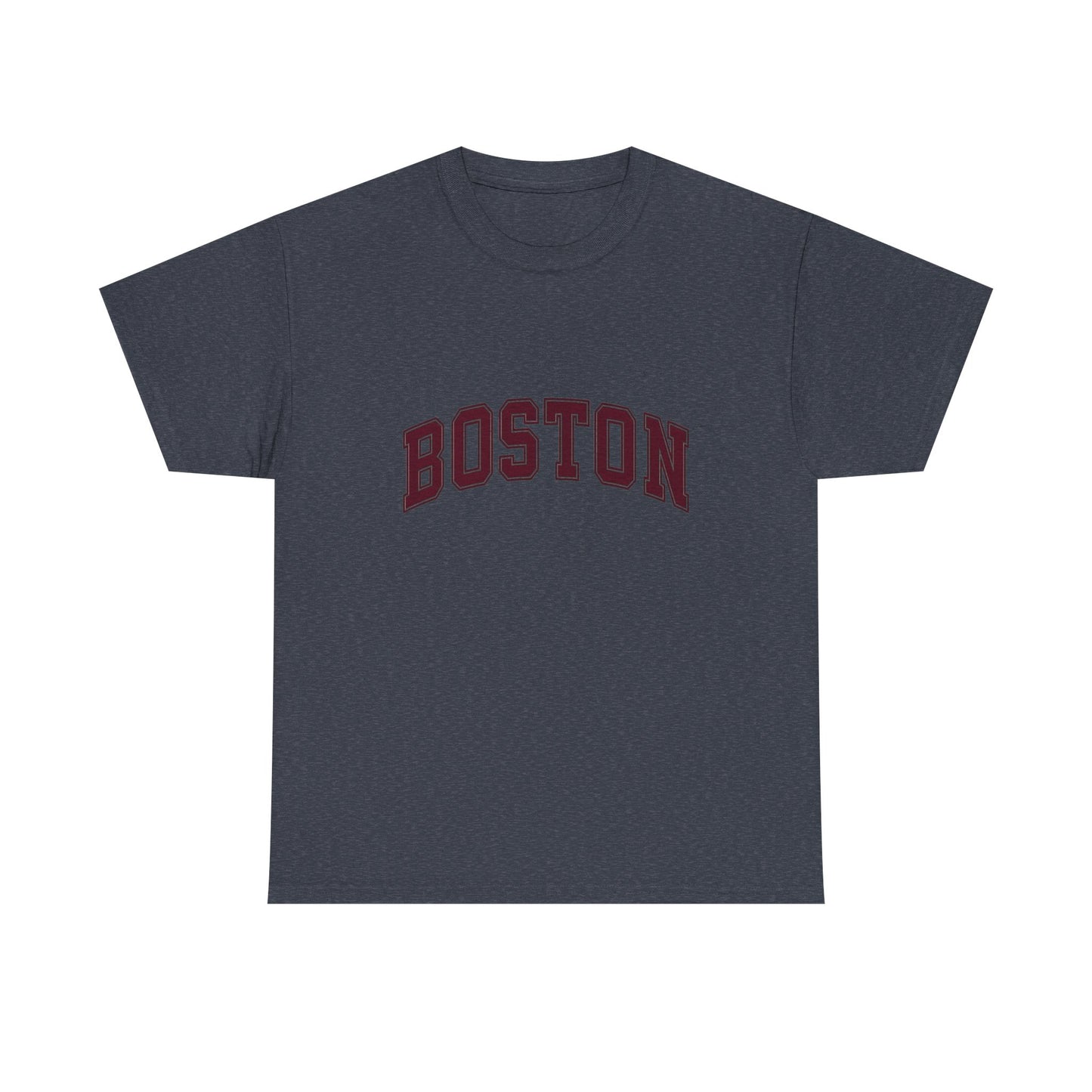 Boston Logo NEW ENGLAND Graphic T Shirt Unisex Heavy Cotton Tee
