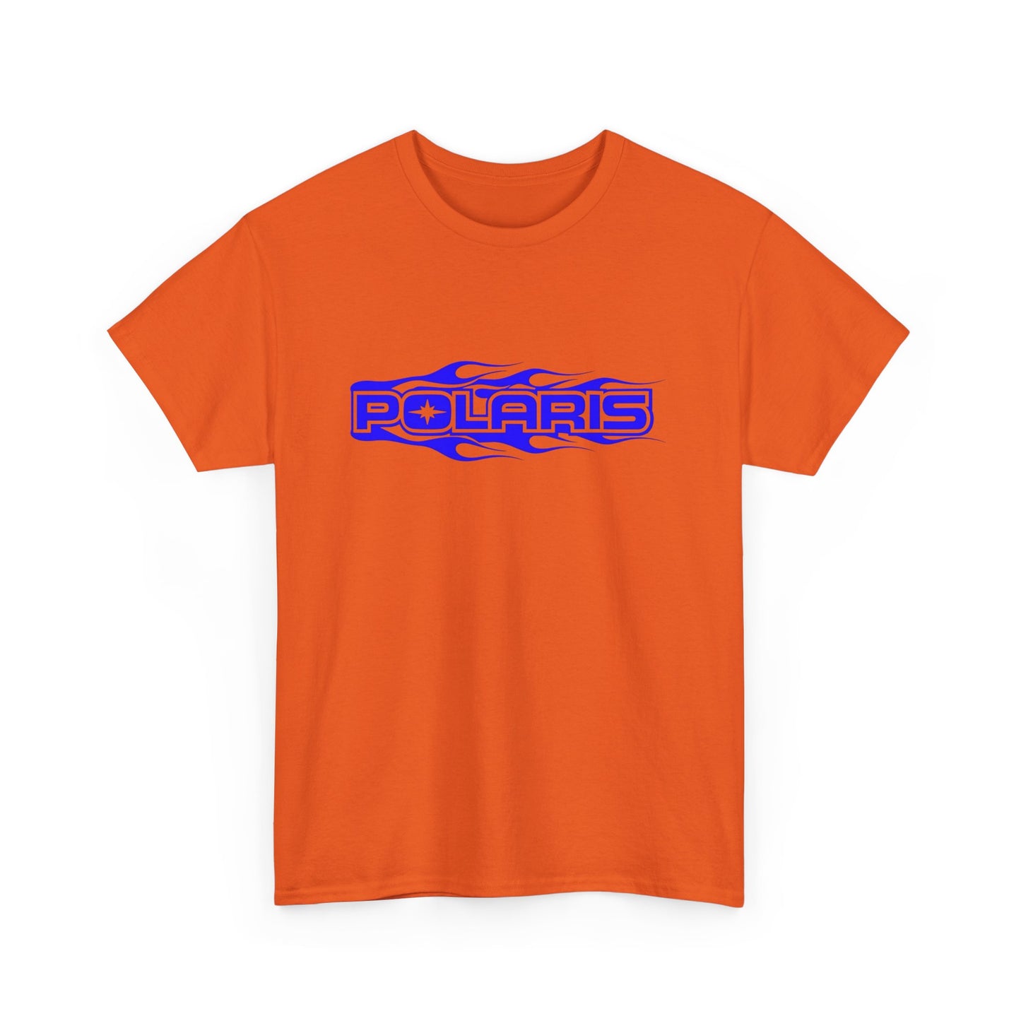 Polaris Flames Retro Graphic T Shirt New Adult Unisex Heavy Cotton Tee
