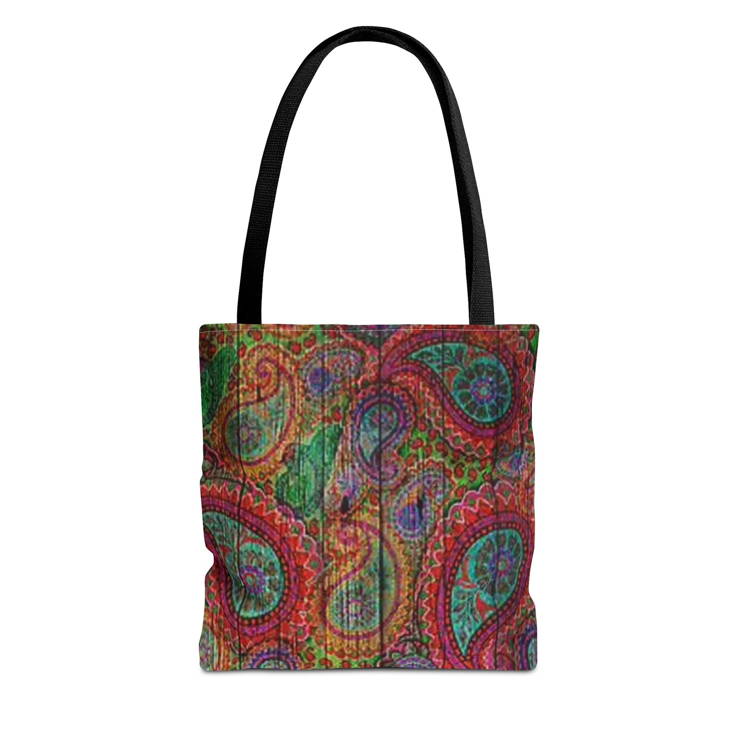 Red Multi Paisley  Color BRAND NEW MODERN Tote Bag (AOP)