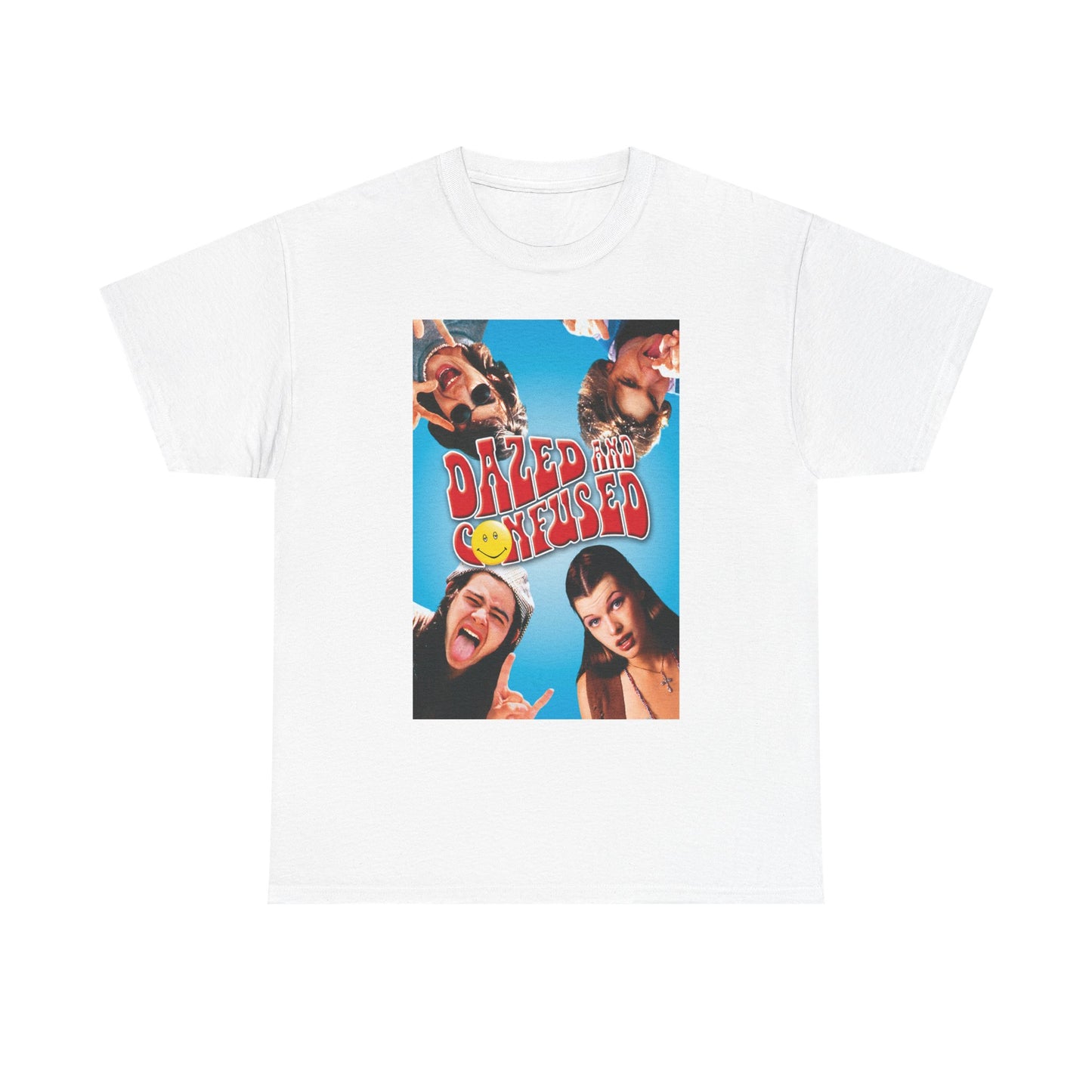 Dazed and Confused Tshirt Vintage Movie Poster Retro Texas Unisex Heavy Cotton v