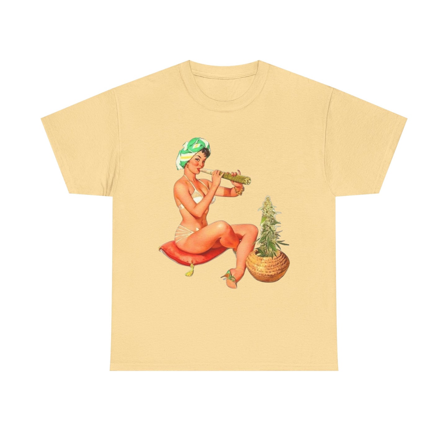 Weed Charmer Graphic T-Shirt Women's Heavy Comfy Cotton Tee
