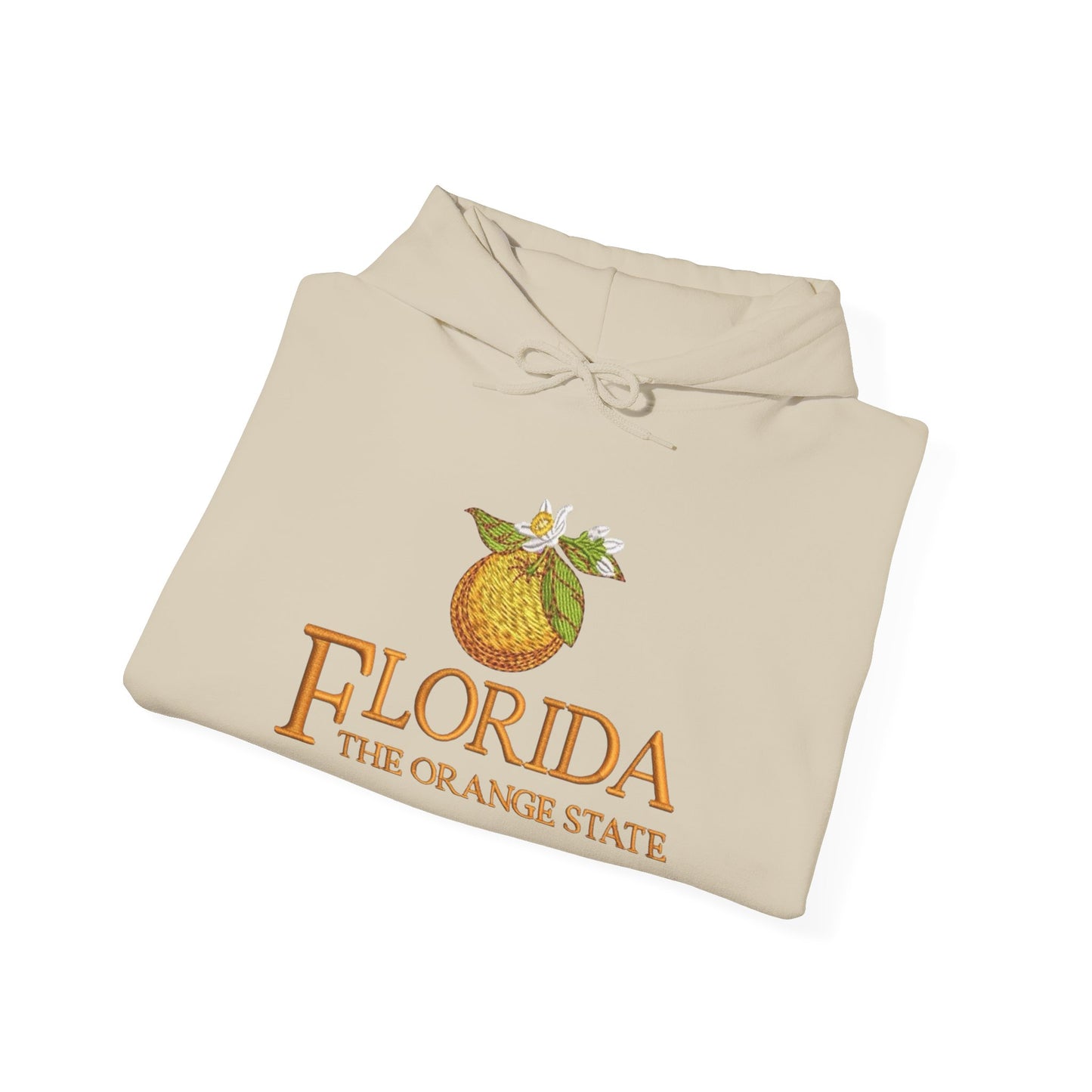 Florida The Orange State Graphic Hoodie Heavy Blend Sweatshirt NEW