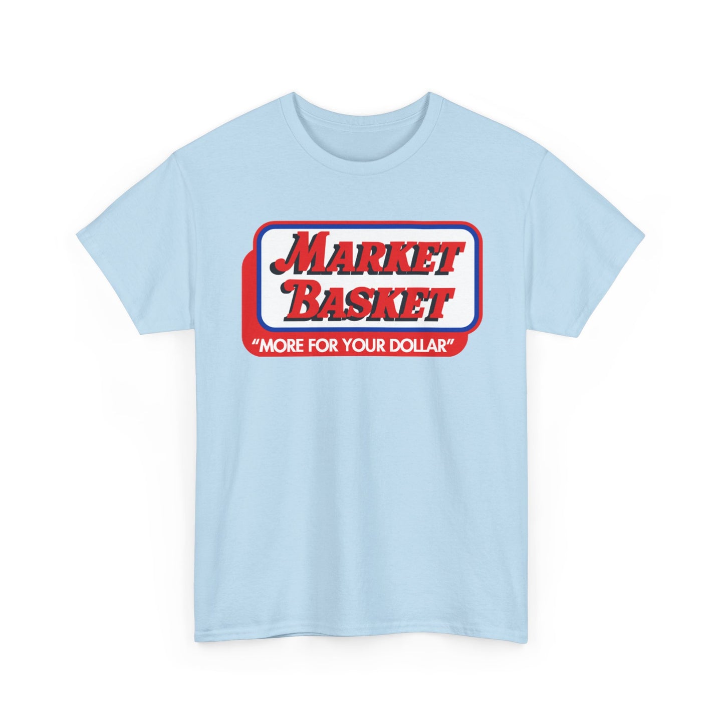 Boston vintage New England market basket patriots Heavy Cotton Tee