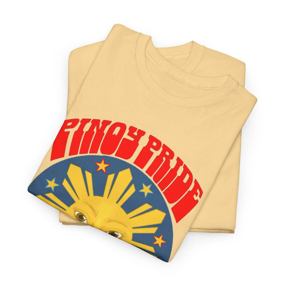 Pinoy Pride Graphic T Shirt Men's Classic Filipino Heavy Cotton Tee