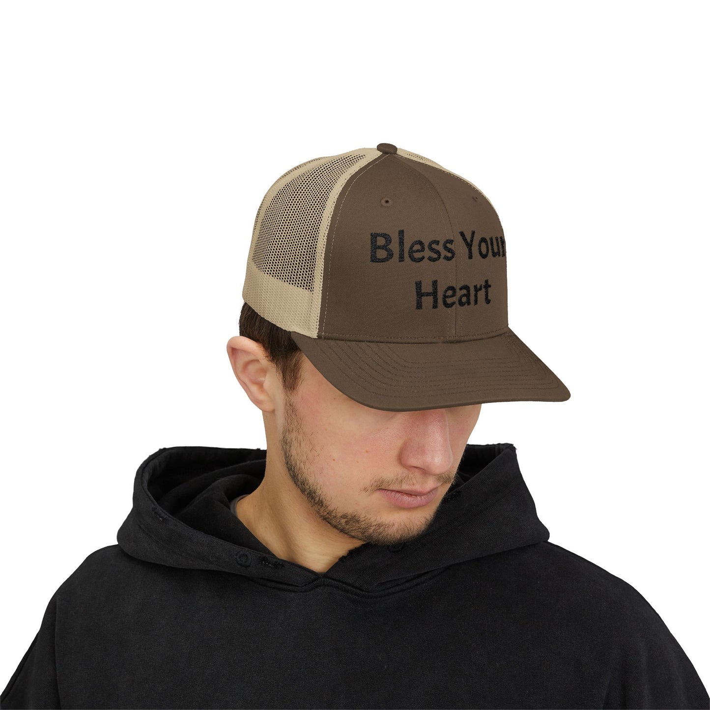Bless Your Heart Hat Southern Charm Funny Snapback Trucker Cap