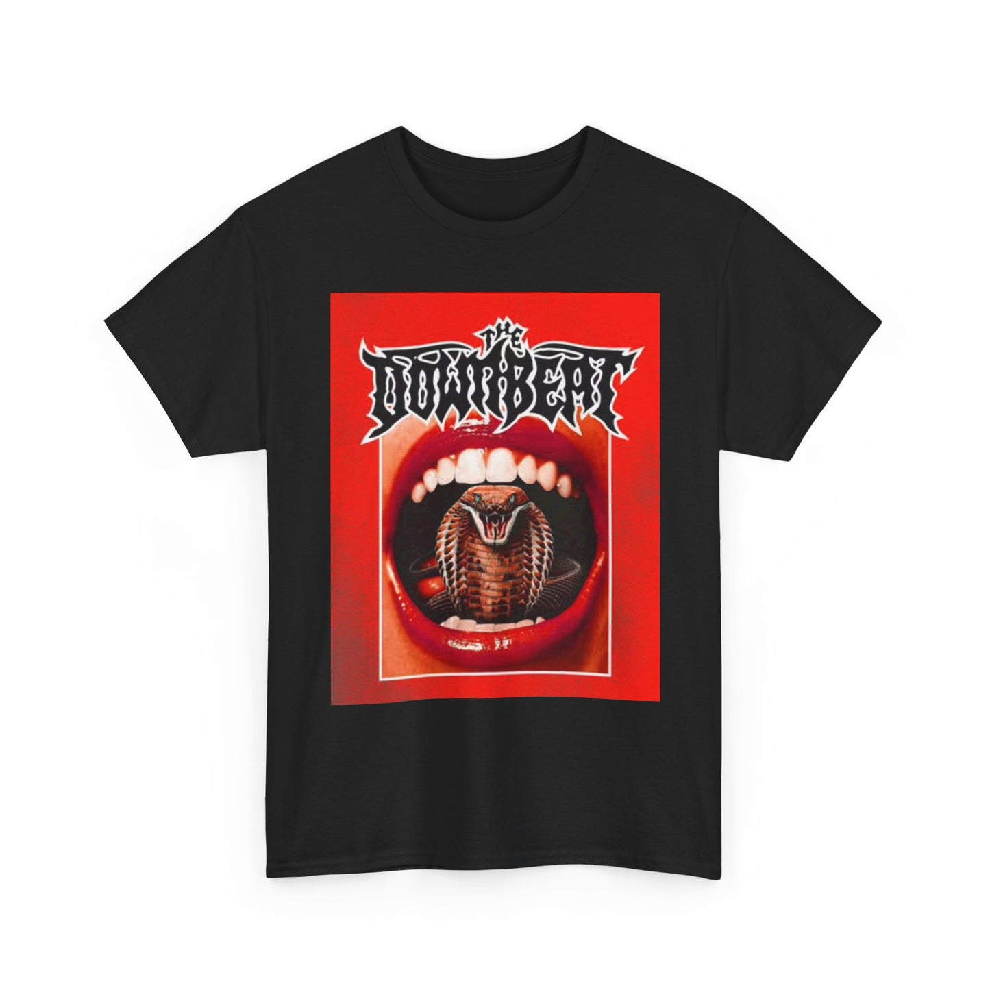 The Downbeat Graphic T Shirt Vintage Retro Unisex Heavy Cotton Tee