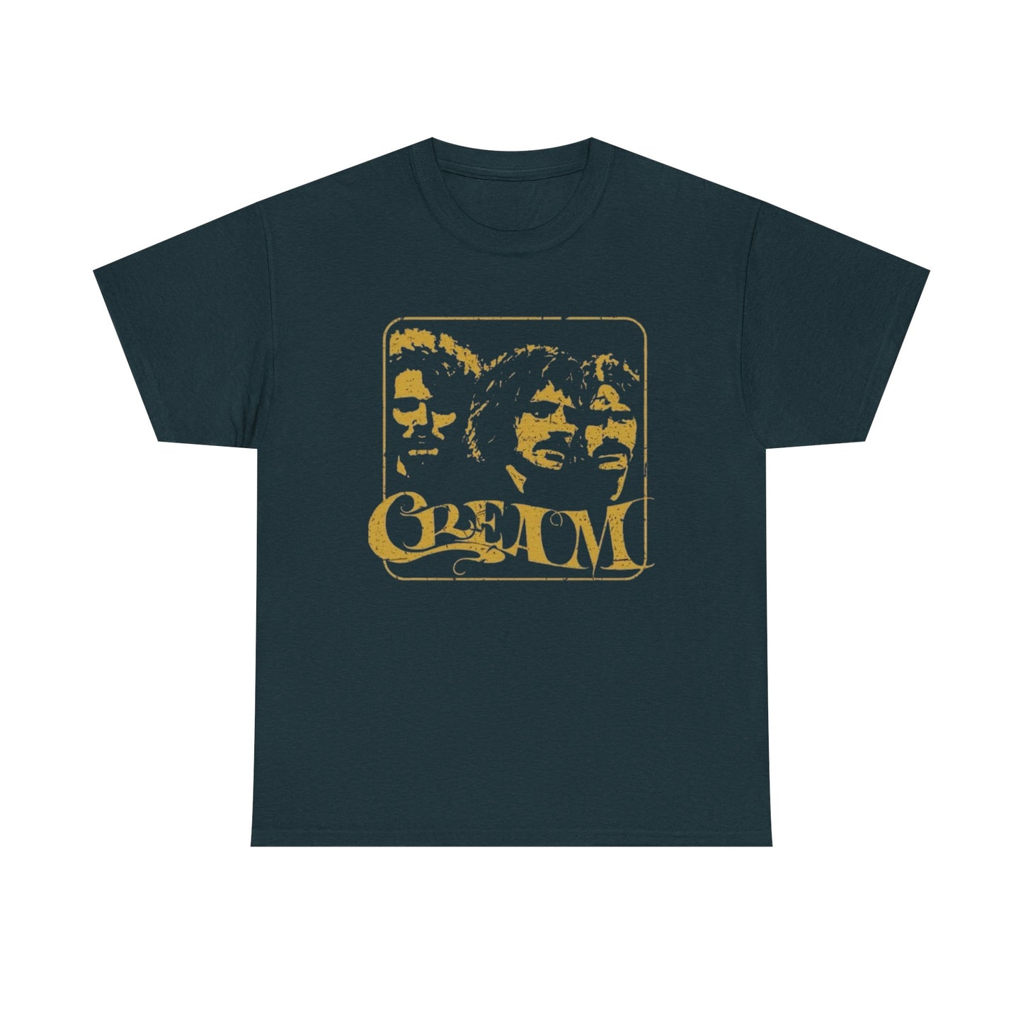 Cream Vintage Rock Graphic T Shirt NEW ADULT Tee