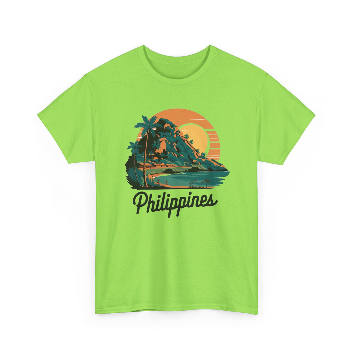 Philippines Graphic T Shirt Islands Classic Men's  Heavy Cotton Tee