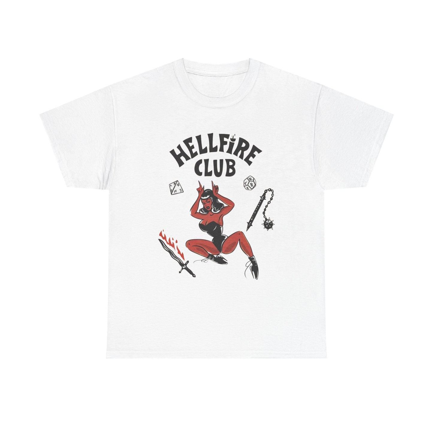 Hellfire Club Graphic T-Shirt Comfy Cotton Tee Brand NEW