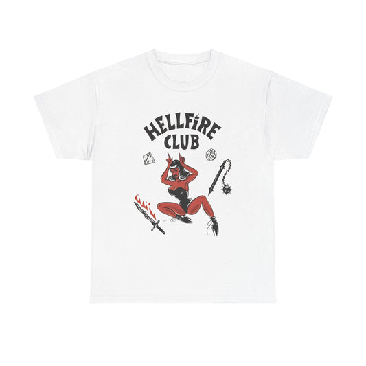 Hellfire Club Graphic T-Shirt Comfy Cotton Tee Brand NEW