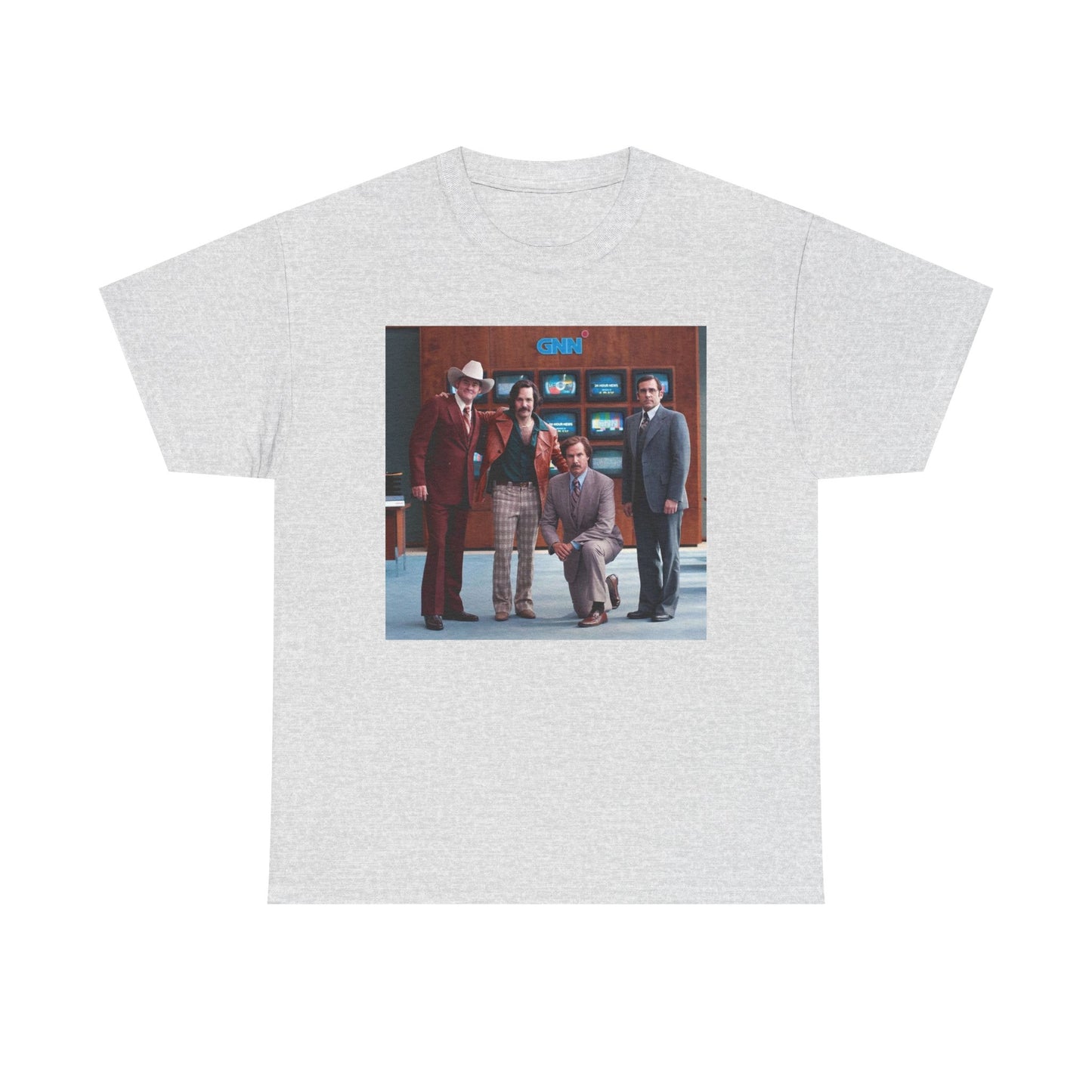 Anchorman Retro Comedy Graphic T Shirt NEW Adult Tee