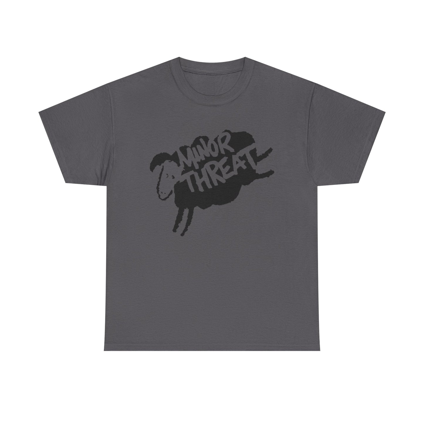 Minor Threat Sheep Graphic T Shirt Unisex Heavy Cotton Tee