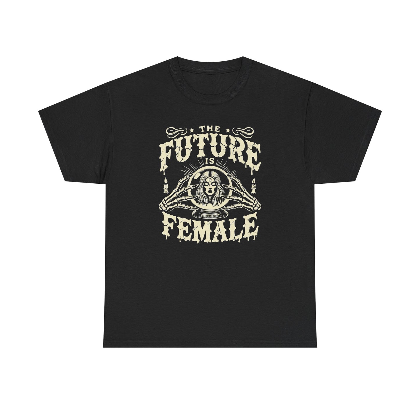 The Future Is Female Graphic T-Shirt Unisex Heavy Cotton Tee NEW