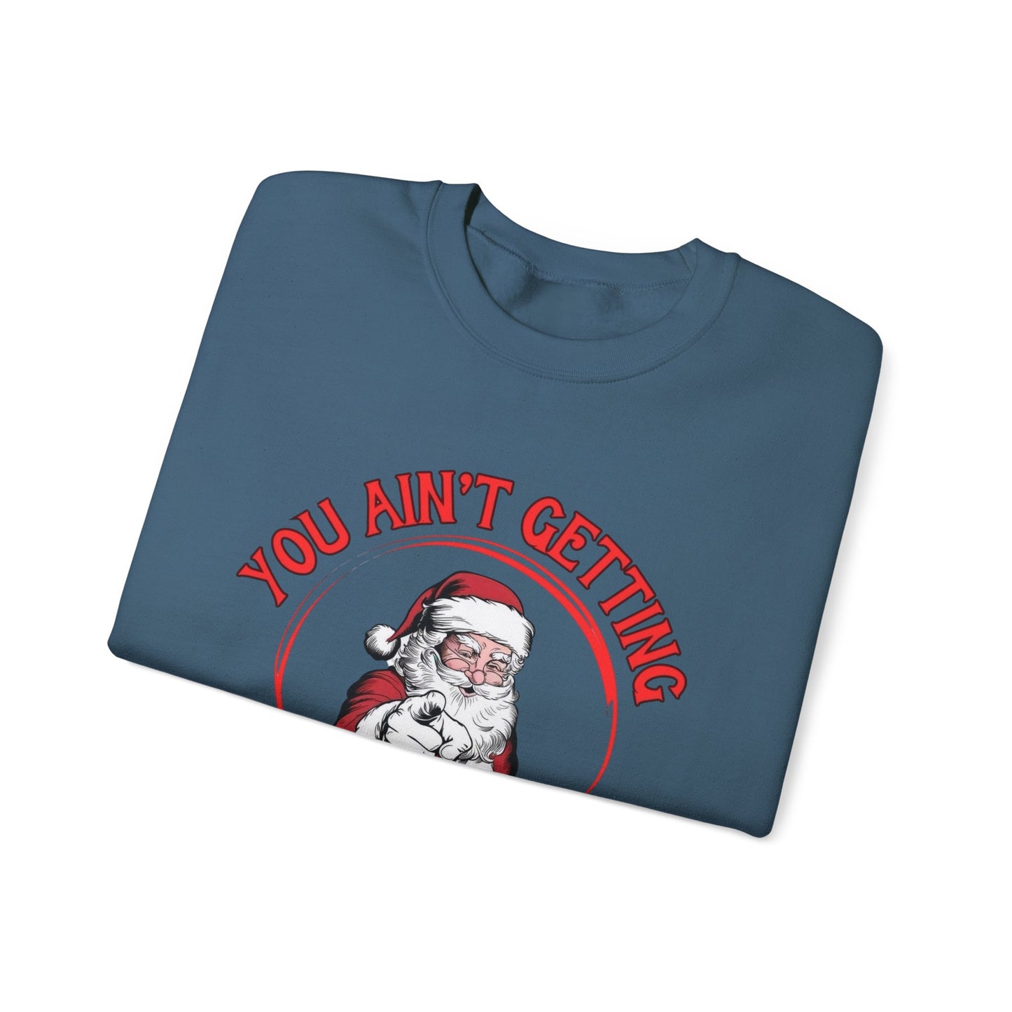 Funny Santa Christmas Sweater NEW Unisex Heavy Blend™ Crewneck Sweatshirt
