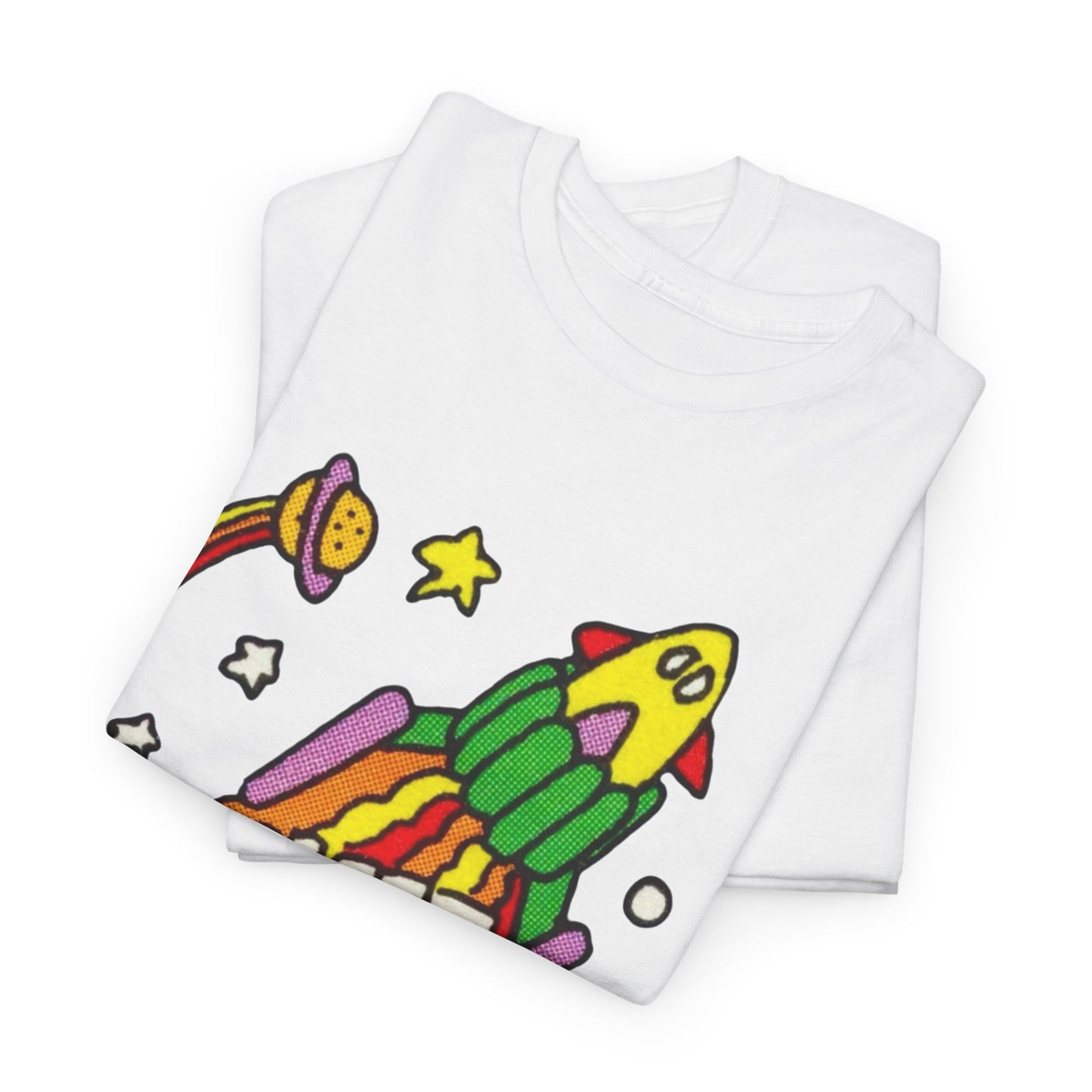 Its Time To Blast Off Vintage 90's Graphic T Shirt Unisex Heavy Cotton Tee