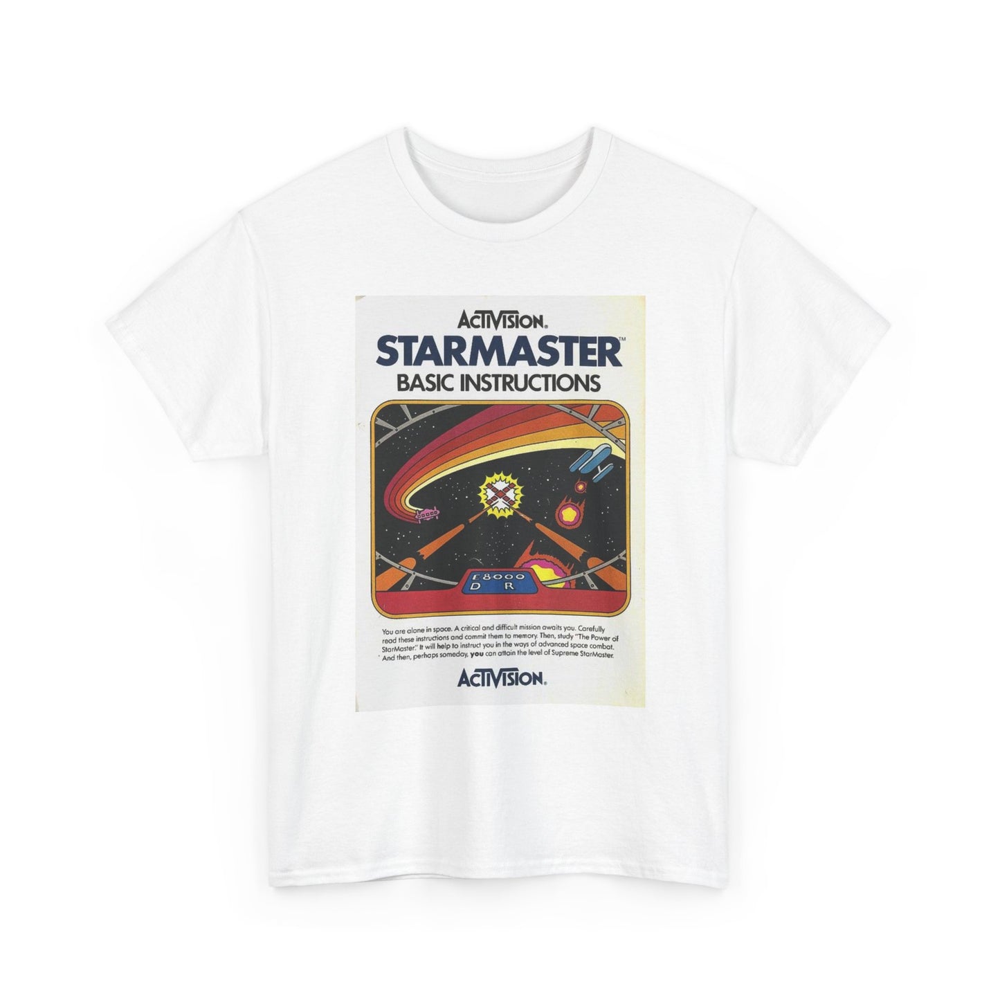 Starmaster Graphic T Shirt Video Games Vintage Unisex Heavy Cotton Tee