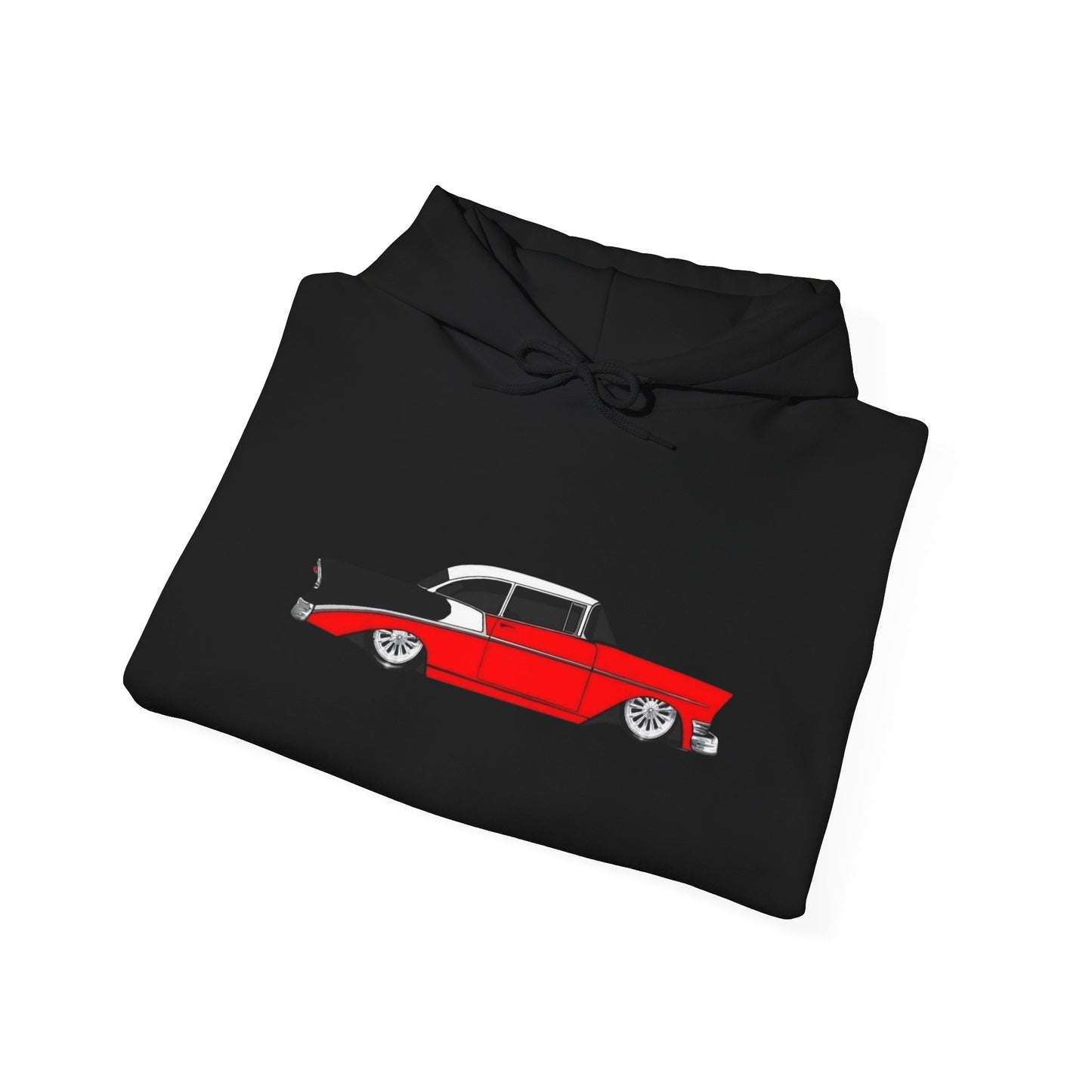 57 Chevrolet Hot Rod Vintage Graphic Hoodie NEW Unisex Heavy Hooded Sweatshirt