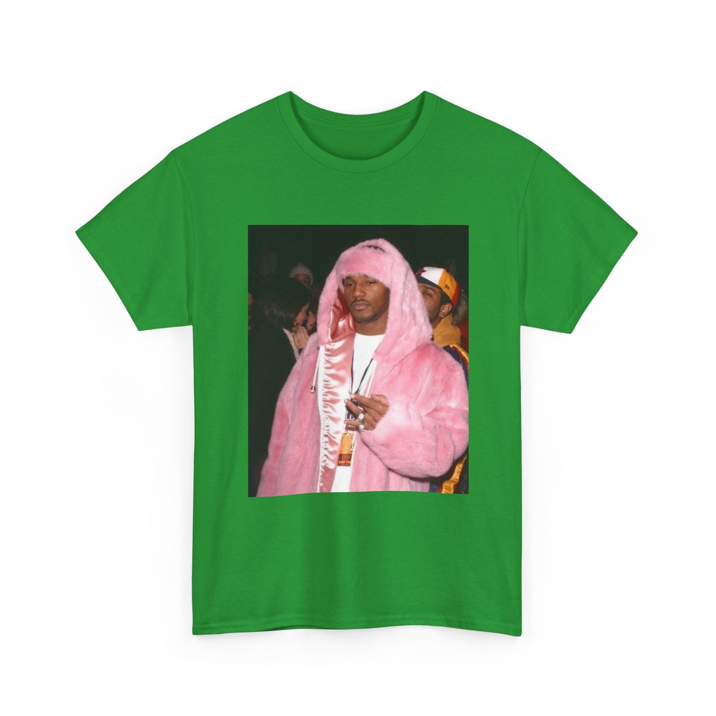 Camron diplomats T-shirt vintage pink fur coat graphic Rap Unisex Heavy Cotton