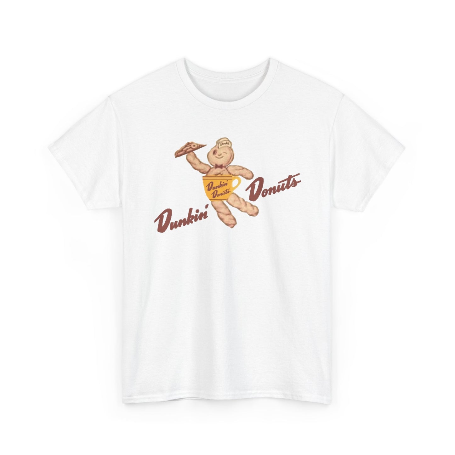 Dunkin’ Donuts T-shirt vintage retro logo Boston graphic Unisex Heavy Cotton Tee