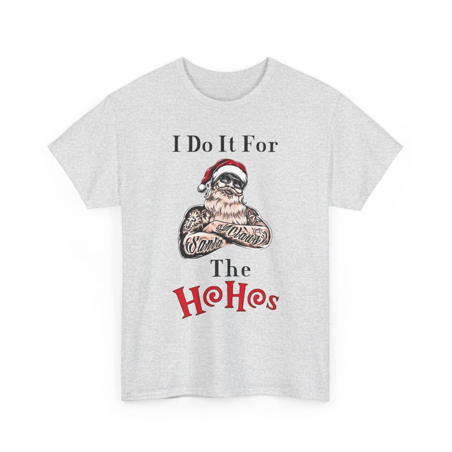 Hilarious Santa Claus Christmas Graphic T Shirt Unisex Heavy Cotton Tee GIFT NEW