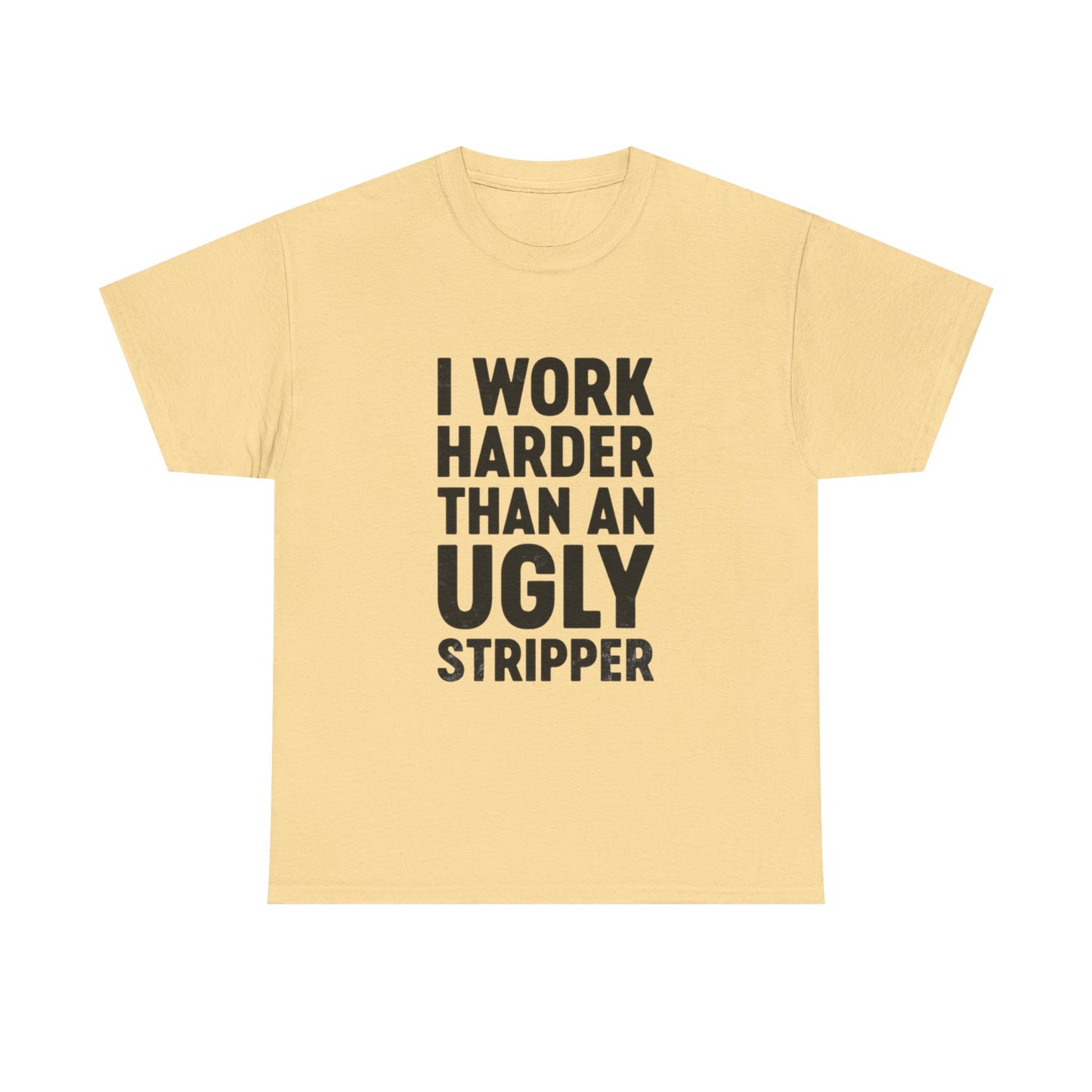Hard Working Hilarious Graphic T Shirt NEW ADULT Unisex Heavy Cotton Tee