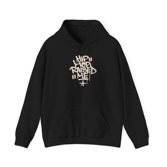 Hip Hop Raised Me Graphic Hoodie Unisex Heavy Blend™ Hooded Sweatshirt