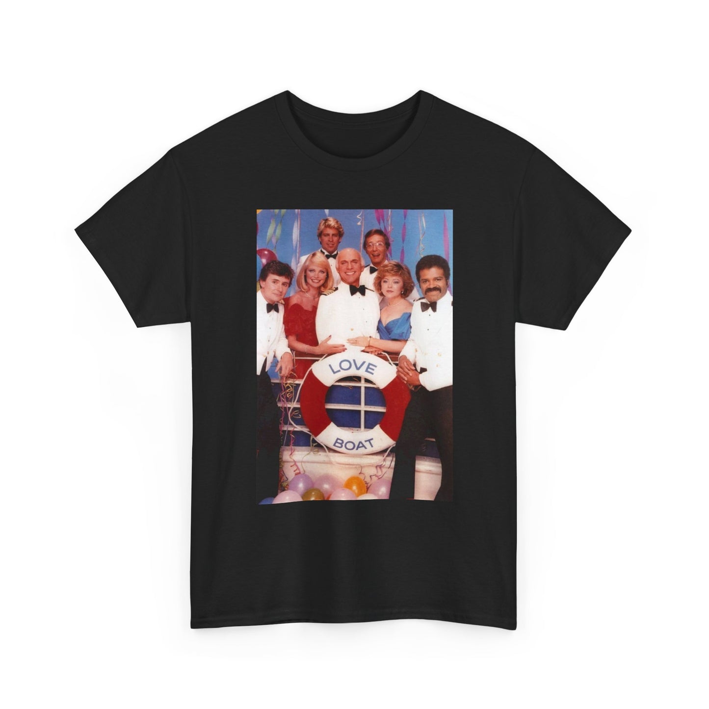 The Love Boat Graphic T Shirt Vintage Tv Show Comedy Unisex Heavy Cotton Tee