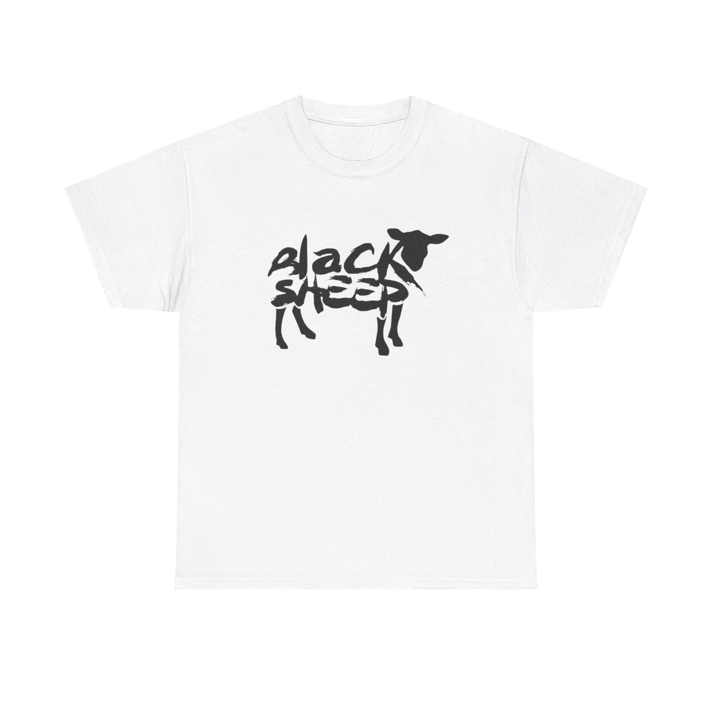 Black Sheep Graphic T-Shirt Gift NEW Unisex Heavy Cotton Tee