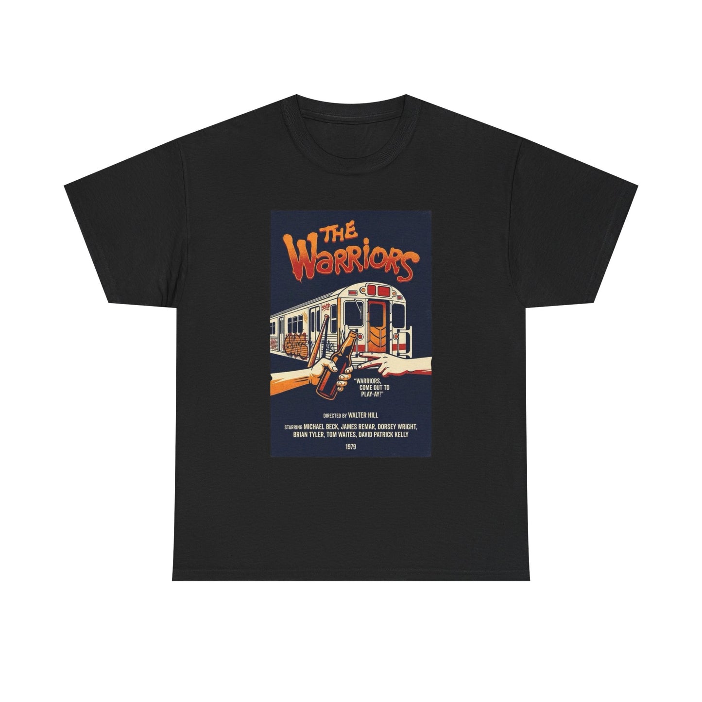 The Warriors Vintage Graphic T Shirt NEW Adult Unisex Heavy Cotton Tee
