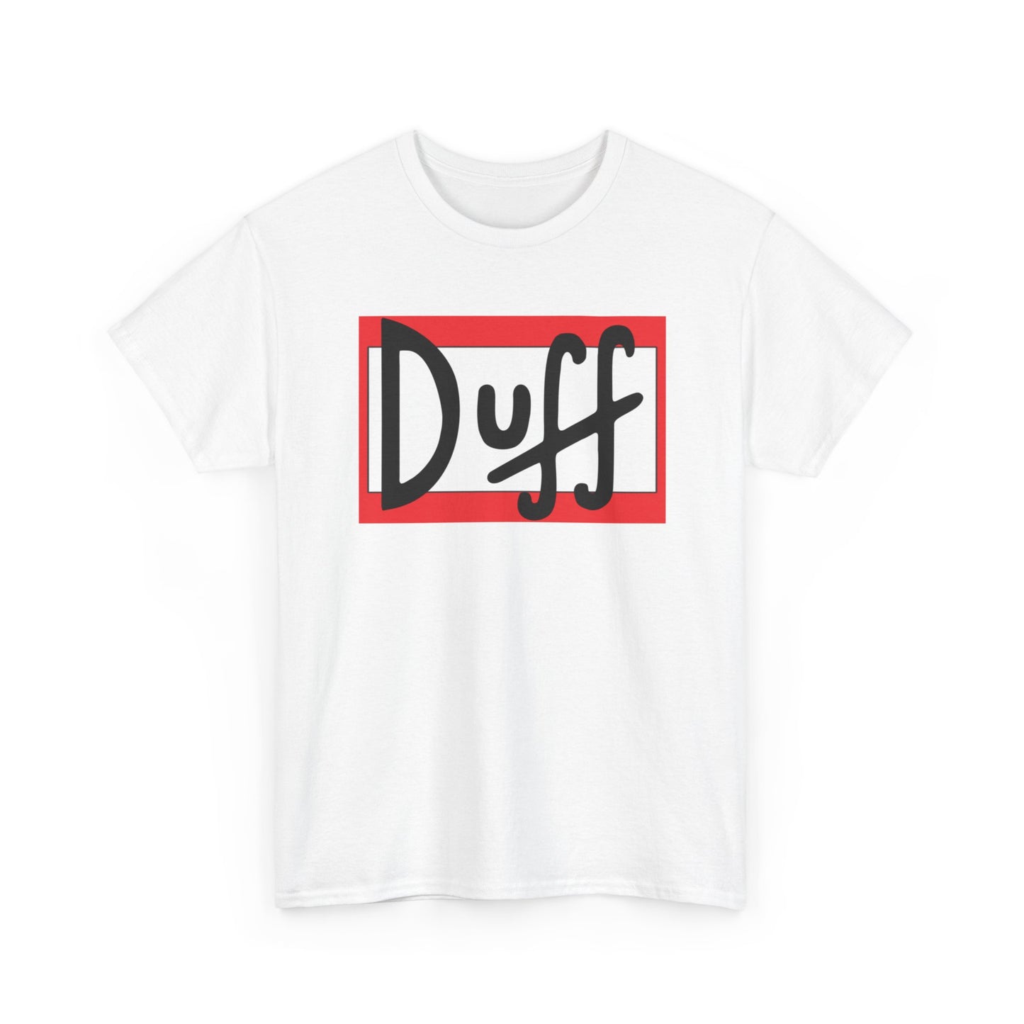 Duff Beer Graphic T Shirt Vintage Simpsons Unisex Heavy Cotton Tee