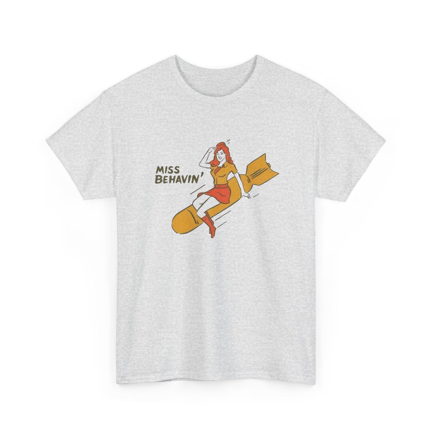 Miss Behaving Graphic T Shirt Adult NEW