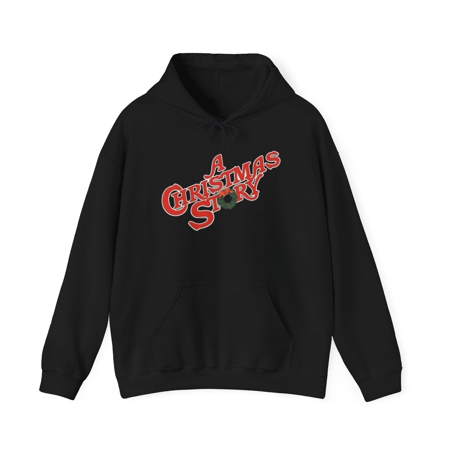 A Christmas Story Retro Graphic Hoodie Unisex Heavy Blend™ Hooded Sweatshirt