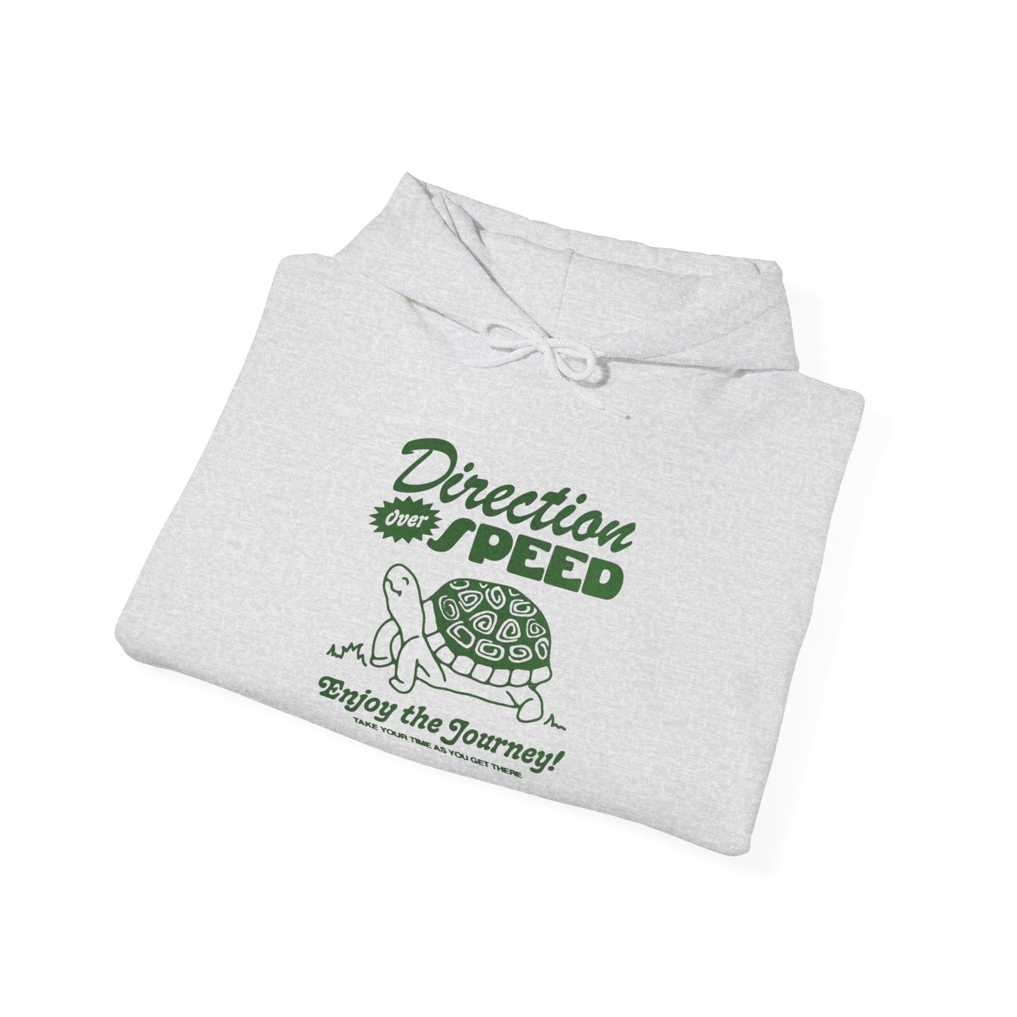Enjoy The Journey Turtle Graphic Hoodie Unisex Heavy Blend™ Hooded Sweatshirt