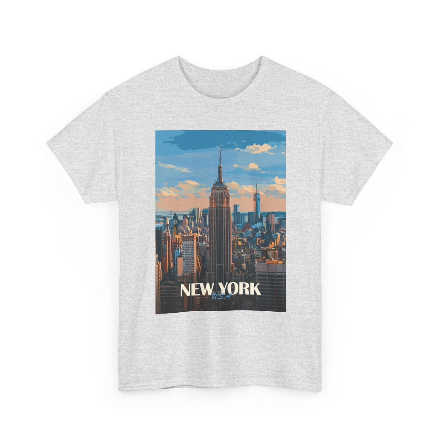 New York Graphic T Shirt BRAND NEW Apparel Unisex Heavy Cotton Tee