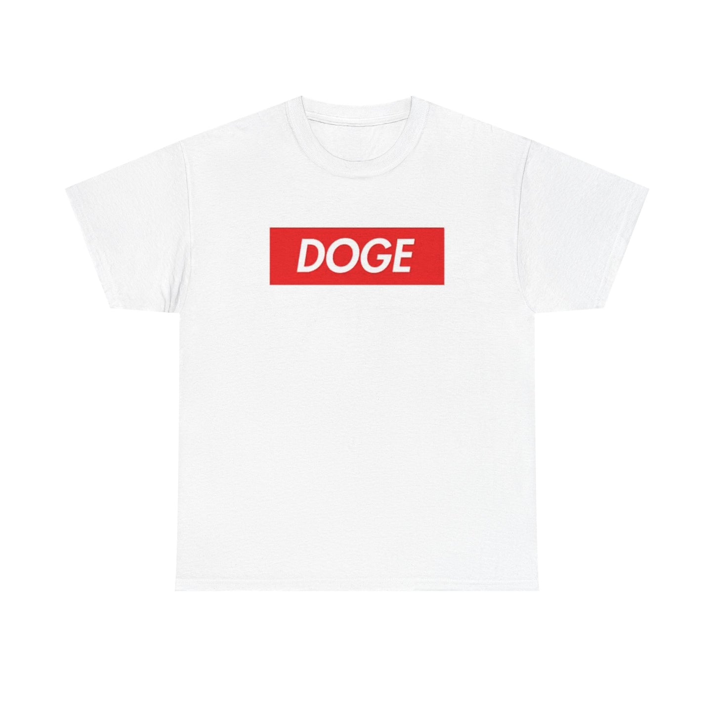 Doge Graphic T Shirt Funny Elon Musk Coin Crypto Unisex Heavy Cotton Tee