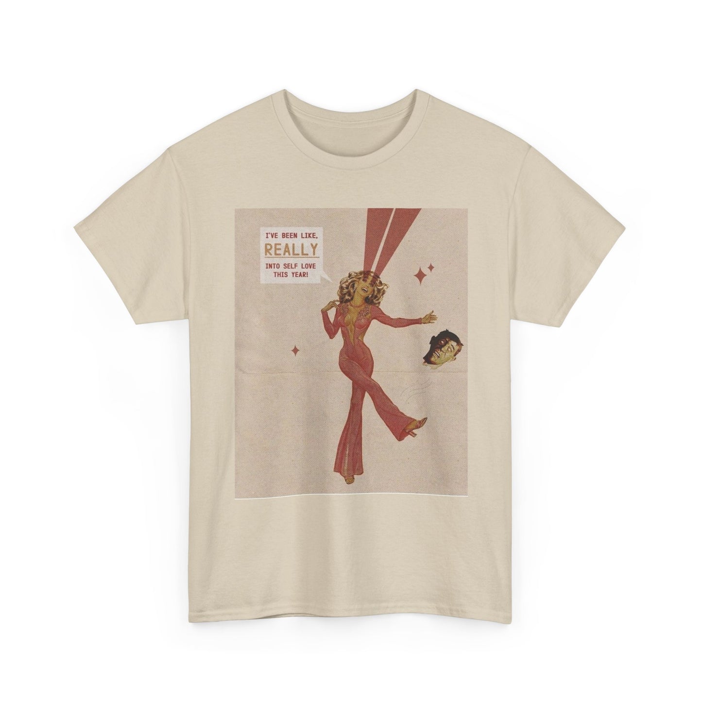 Really Into Myself Graphic T-Shirt Womens Comfy Cotton Tee NEW